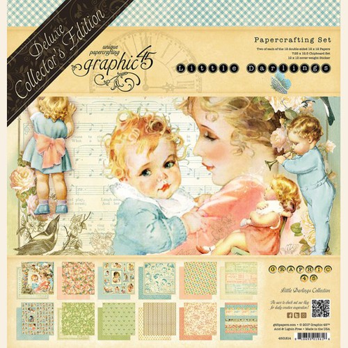 Набор бумаги Little Darlings - Deluxe Collector's Edition 12х12